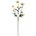 【造花】YDM/ノーブルデイジースプレー クリーム/FF-3096CR【01】 造花(アーティフィシャルフラワー) 造花 花材「た行」 デージー
