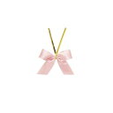 東京リボン/クイックタイリボン 約10CMX #243 パールピンク/92810-243【01】 リボン 加工リボン タイ+リボン