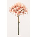 【造花】アスカ/ネリネリリィバンチ(1束3本) ピーチ/A-34939-4【01】 造花(アーティフィシャルフラワー) 造花 花材「た行」 トルコキキョウ