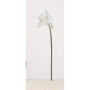 【造花】アスカ/カトレア ピュアホワイト/A-73448-1A【01】 造花(アーティフィシャルフラワー) 造花 花材「か行」 カトレア