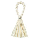 松村工芸/わらルックタッセルベースD-7 キナリ/25-1705-11【01】 花器、リース しめ縄・正月飾り しめ縄リース土台(紙)