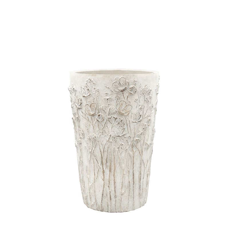 CARNAC/シャンタルロング02-L/LC008【01】 ガーデニング・園芸用品 植木鉢・フラワーポット セメント鉢のサムネイル