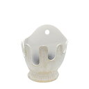 CARNAC/ソフィー5スリットハンギングIG アイボリー×ゴールド/FC003IG【01】 ガーデニング・園芸用品 植木鉢・フラワーポット 合成樹脂鉢
