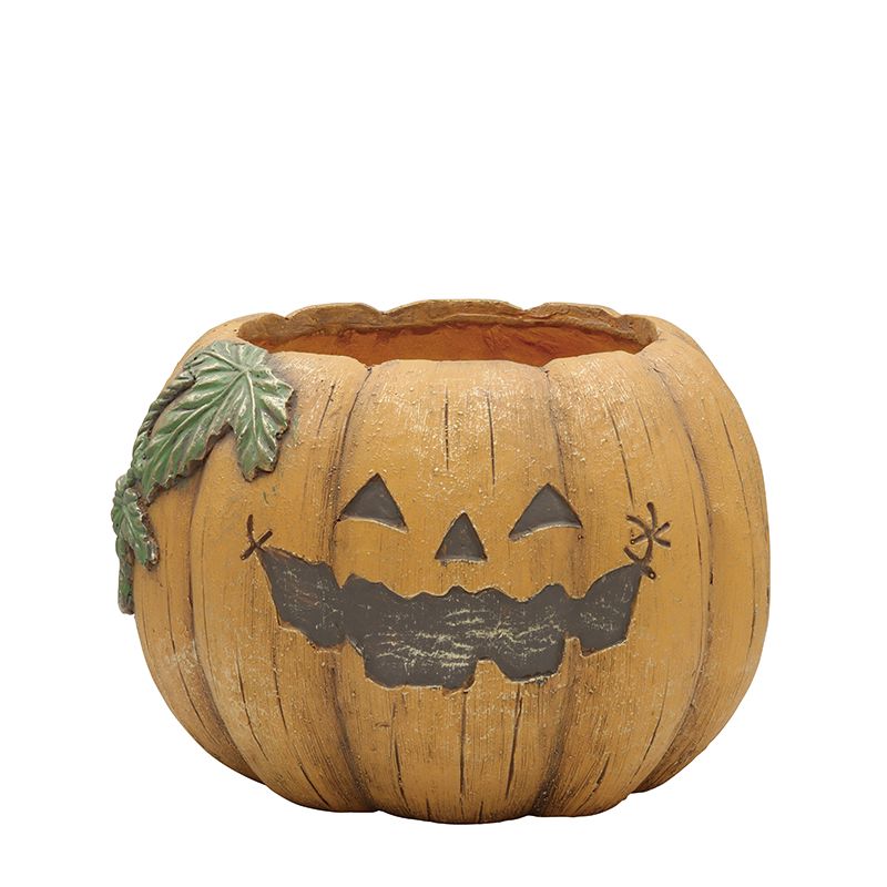 CARNAC/ジャックオーランタンD-OR オレンジ/GFBHW09OR【01】【取寄】 ガーデニング・園芸用品 植木鉢・フラワーポット グラスファイバー鉢のサムネイル