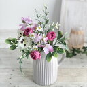 【造花】MAGIQ東京堂/ハミングラナンブーケ ビューティ #16 BEAUTY/FM008320-016【01】 造花(アーティフィシャルフラワー) 造花 花材「ら行」 ラナンキュラス