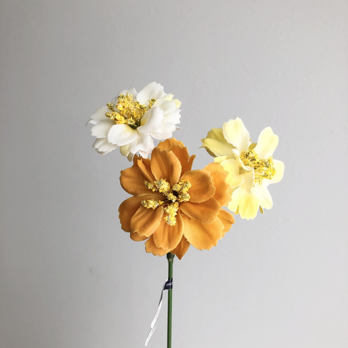 【造花】アスカ/フラワーピック ＃030 オレンジ/A-33306-30【01】 造花（アーティフィシャルフラワー） 造花 花材「は行」 その他「は行」造花花材