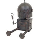 村田屋産業/メタルロボット4号大/4919【07】 ガーデニング・園芸用品 ガーデニング雑貨・オーナメント アイアン・ブリキ雑貨
