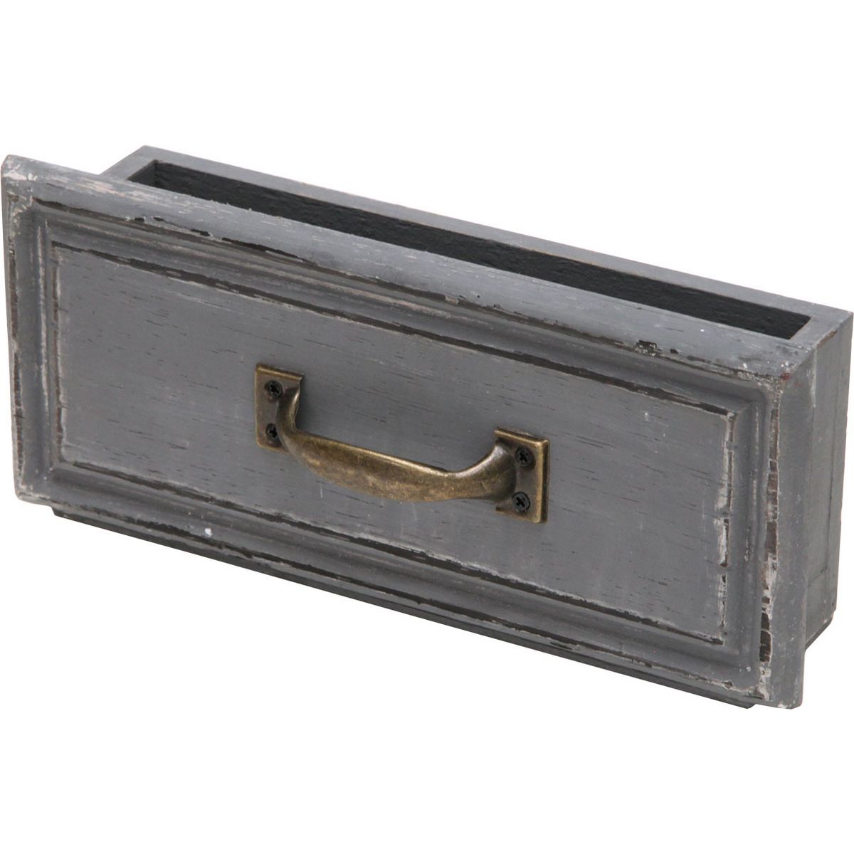 NatureDesigns/ウォールチェスト・Iハンドル/45743【01】[4個] 花器、リース 花器・花瓶 木製花器