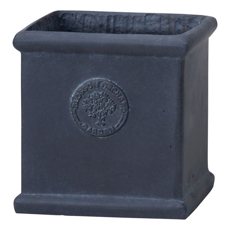 植木鉢 おしゃれ 友膳/ブロッサムスクエアSB/GF5112【01】 ガーデニング・園芸用品 フラワーポット グラスファイバー鉢のサムネイル