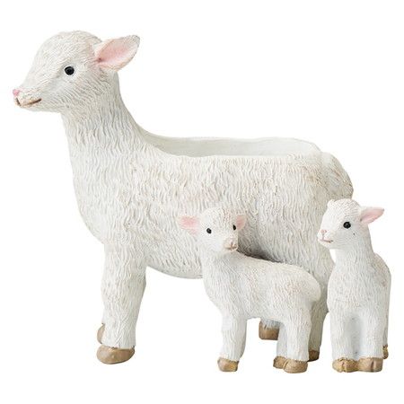 植木鉢 おしゃれ 友膳/シェーブルファミリーポット/5E4285【01】 ガーデニング・園芸用品 フラワーポッ..