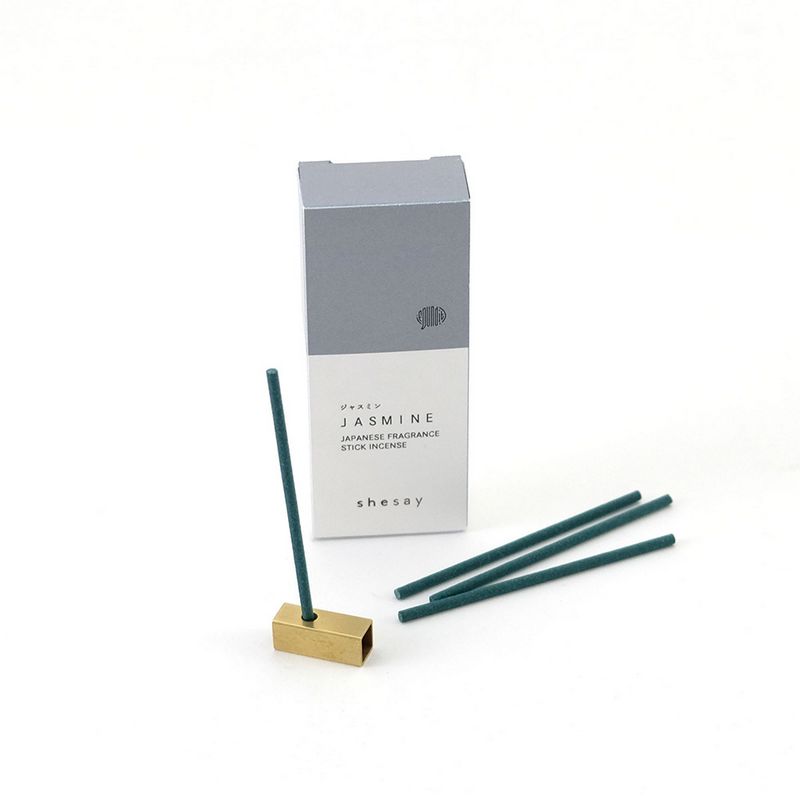 志成販売/リラックスタイムに使うお香 ショートタイプ ジャスミン/F161353B【07】 アロマ雑貨