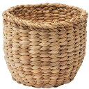 ホワイエ/BBホグラナスアールポット φ17/5A00024【07】 花器、リース 花かご・フラワーバスケット シーグラスバスケット