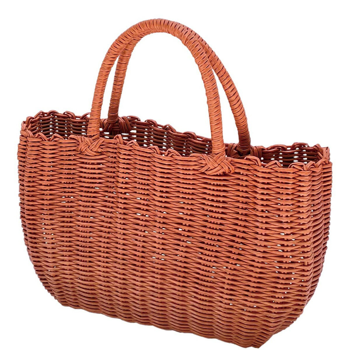 drawerplus/KagoBag かごバッグ ジョルジア PPかごバッグ OR/74163【07】 花器、リース 花かご・フラワ..