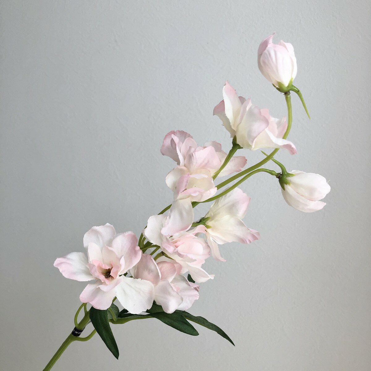 【造花】アスカ/デルフィニウム ライトピンク/A-34803-13【01】 造花（アーティフィシャルフラワー） 造花 花材「た行」 デルフィニューム