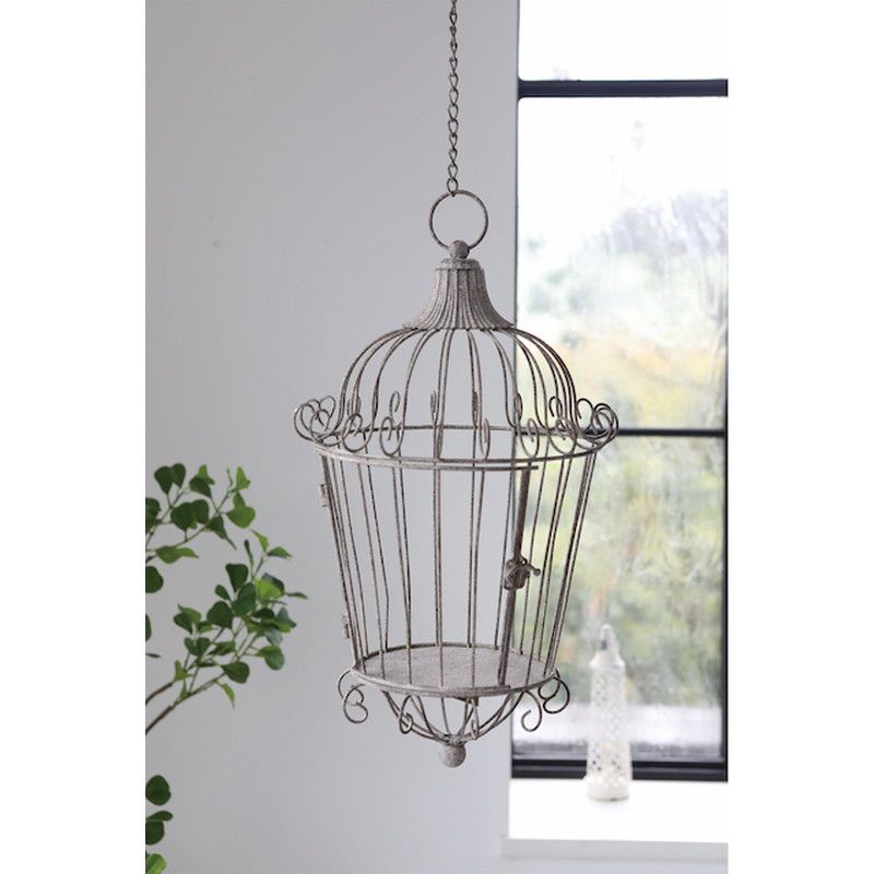 コベントガーデン/アルジャンテ・ハングケージ/BL-16【07】 花器、リース 花かご・フラワーバスケット ..