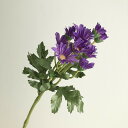 【造花】アスカ/小菊 パープル/A-34263-7【01】 造花(アーティフィシャルフラワー) 造花 花材「か行」 キク(菊)・ピンポンマム