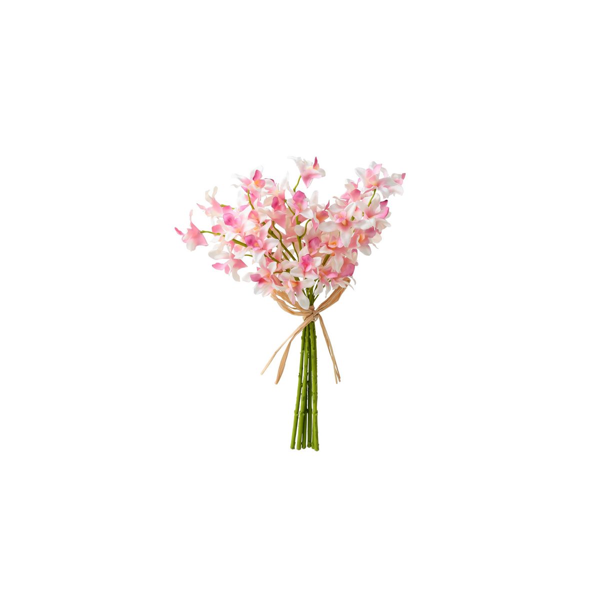 【造花】パレ/デンドロビウムバンドル 6本1束 ピーチ/P-8705-30【07】 造花（アーティフィシャルフラワー） 造花 花材「た行」 デンドロビューム