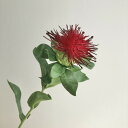 【造花】アスカ/ベニバナ レッド/A-34168-2【01】 造花(アーティフィシャルフラワー) 造花 花材「は行」 その他「は行」造花花材