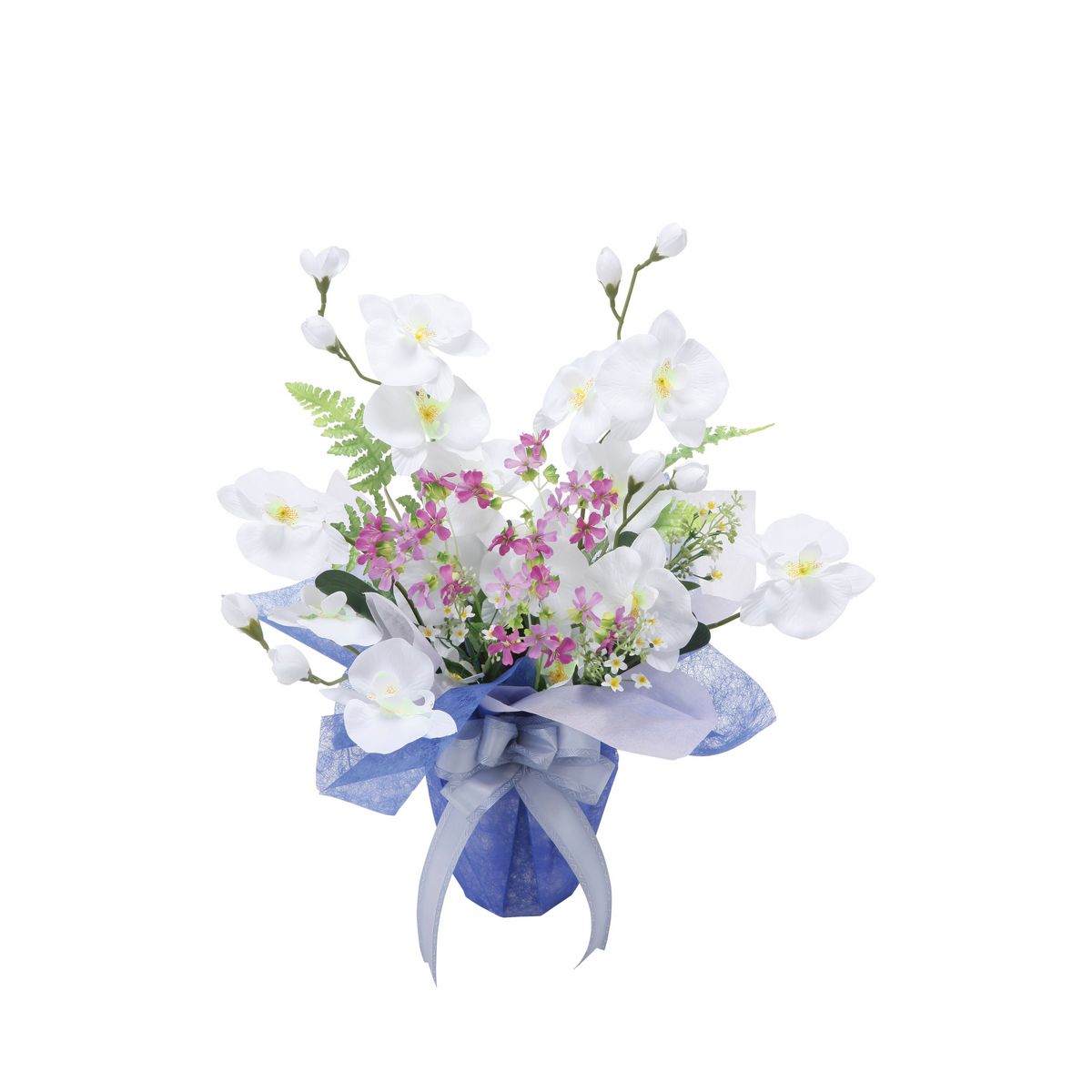 仏花 供花 【直送】 【造花】光の楽園/光触媒 清和/2587A70 ※返品・代引・キャンセル不可【10】 仏壇用 墓用 おしゃれ 春夏秋冬