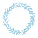 フェルティリースB 2個 #5 ブルー/ZE001105-005【01】 花器、リース フラワーリース・花リース完成品 その他フラワーリース|詳細画像