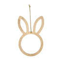 うさぎリース/ZE000681【01】 花器、リース フラワーリース・花リース完成品 その他フラワーリース