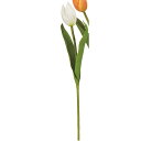 【造花】アスカ/チューリップ ホワイト/A-35167-1【01】 造花(アーティフィシャルフラワー) 造花 花材「た行」 チューリップ