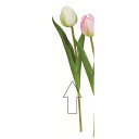 【造花】アスカ/チューリップ ホワイト/A-35083-1【01】 造花(アーティフィシャルフラワー) 造花 花材「た行」 チューリップ