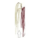 【造花】アスカ/アマランサス×7 クリームホワイト/A-35150-11【01】 造花(アーティフィシャルフラワー) 造花 花材「か行」 ケイトウ