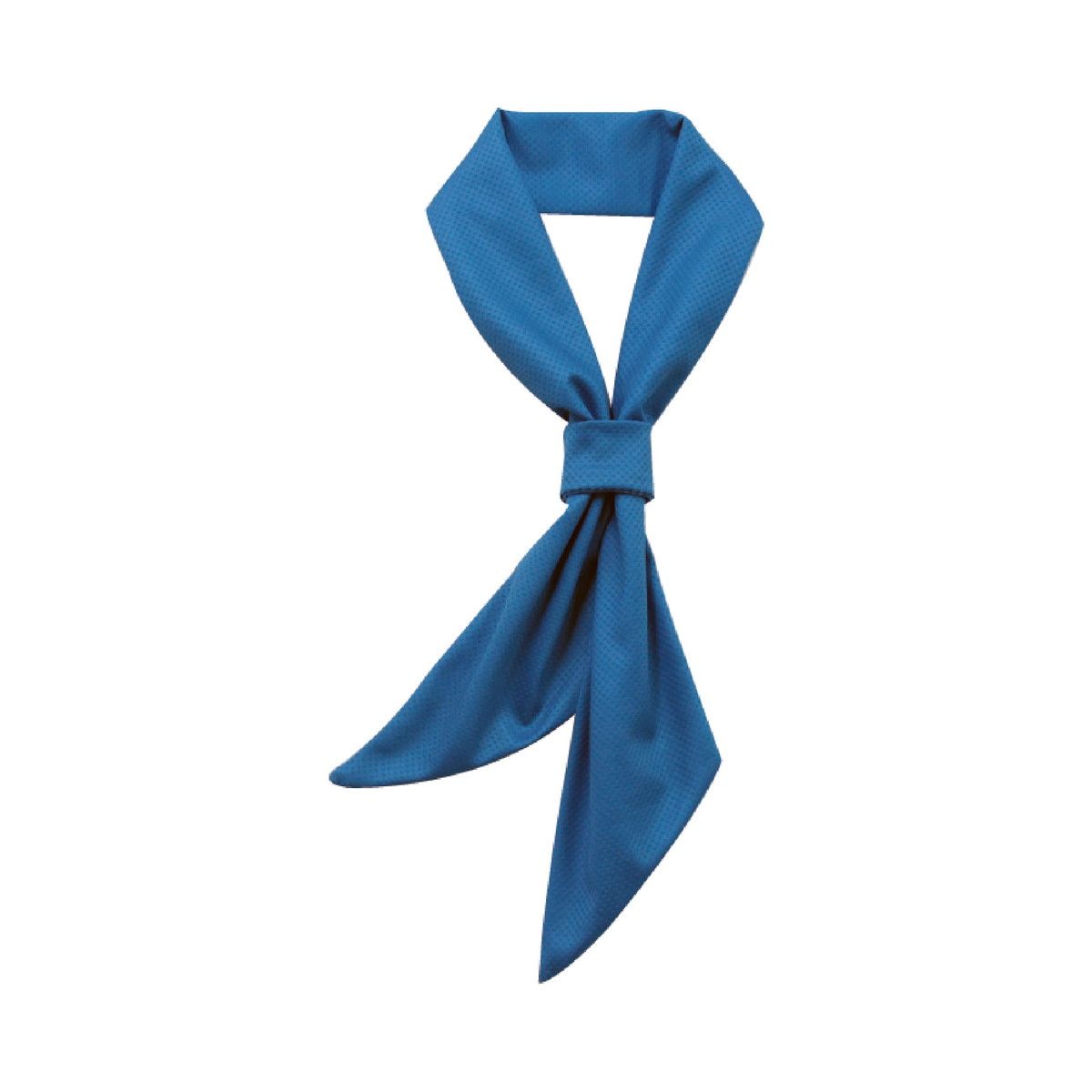 丸和貿易/ひんやりスカーフ ジッパーポーチ入 ネイビー/470888303【07】[6ケ] 店舗ディスプレイ・店内..