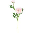 【造花】YDM/ラナンキュラスラックススプレー ホワイトピンク/FA-7507-W/P【01】 造花(アーティフィシャルフラワー) 造花 花材「ら行」 ラナンキュラス