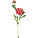 【造花】YDM/ラナンキュラスラックススプレー レッドホワイト/FA-7507-R/W【01】 造花(アーティフィシャルフラワー) 造花 花材「ら行」 ラナンキュラス