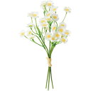 【造花】YDM/ミニマトリカリアバンドル ホワイト/FB-2668-W【01】 造花(アーティフィシャルフラワー) 造花 花材「ま行」 その他「ま行」造花花材