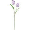 【造花】YDM/シャルマントパロットチューリップスプレー/FS-7998-LAV【01】 造花(アーティフィシャルフラワー) 造花 花材「た行」 チューリップ
