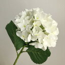 【造花】アスカ/A-32617 ハイドランジア #001 ホワイト/A-32617-001【01】 造花(アーティフィシャルフラワー) 造花 花材「あ行」 あじさい(紫陽花)