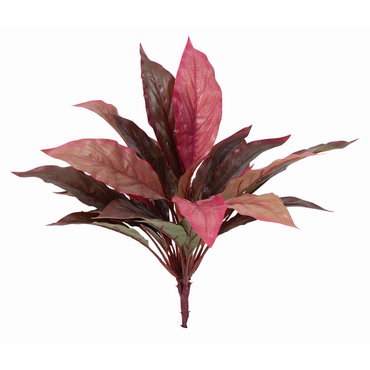 【造花】ビバ工芸/ドラセナレッドブッシュ/VEG-5686【01】 造花（アーティフィシャルフラワー） 造花葉物 ドラセナ