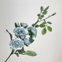 【造花】アスカ/ローズピック×7 ライトブルー/A-36112-19【01】 造花(アーティフィシャルフラワー) 造花 花材「は行」 バラ