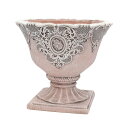 CARNAC/ローズレースゴブレットPK ピンク/GFB428PK【01】 ガーデニング・園芸用品 植木鉢・フラワーポット グラスファイバー鉢