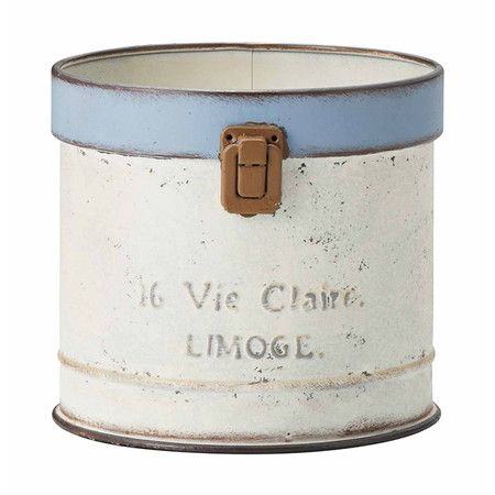 友膳/リモージュサークルMW/UN2232【01】 ガーデニング・園芸用品 植木鉢・フラワーポット アイアン・ブリキ鉢のサムネイル