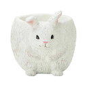友膳/ラパンスタンドポット/5E4377【01】 ガーデニング・園芸用品 植木鉢・フラワーポット レジン鉢