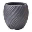 友膳/スピラルサークルMGY/G1013【01】 ガーデニング・園芸用品 植木鉢・フラワーポット グラスファイバー鉢