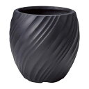 友膳/スピラルサークルMB/G1016【01】 ガーデニング・園芸用品 植木鉢・フラワーポット グラスファイバー鉢