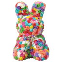 【造花】松野ホビー/ラビットローズL レインボー/GM-4376【01】 造花(アーティフィシャルフラワー) 造花ギフト フラワーアレンジ