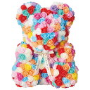 【造花】松野ホビー/ベアローズ(L) レインボー/GM-4080【01】 造花(アーティフィシャルフラワー) 造花ギフト フラワーアレンジ