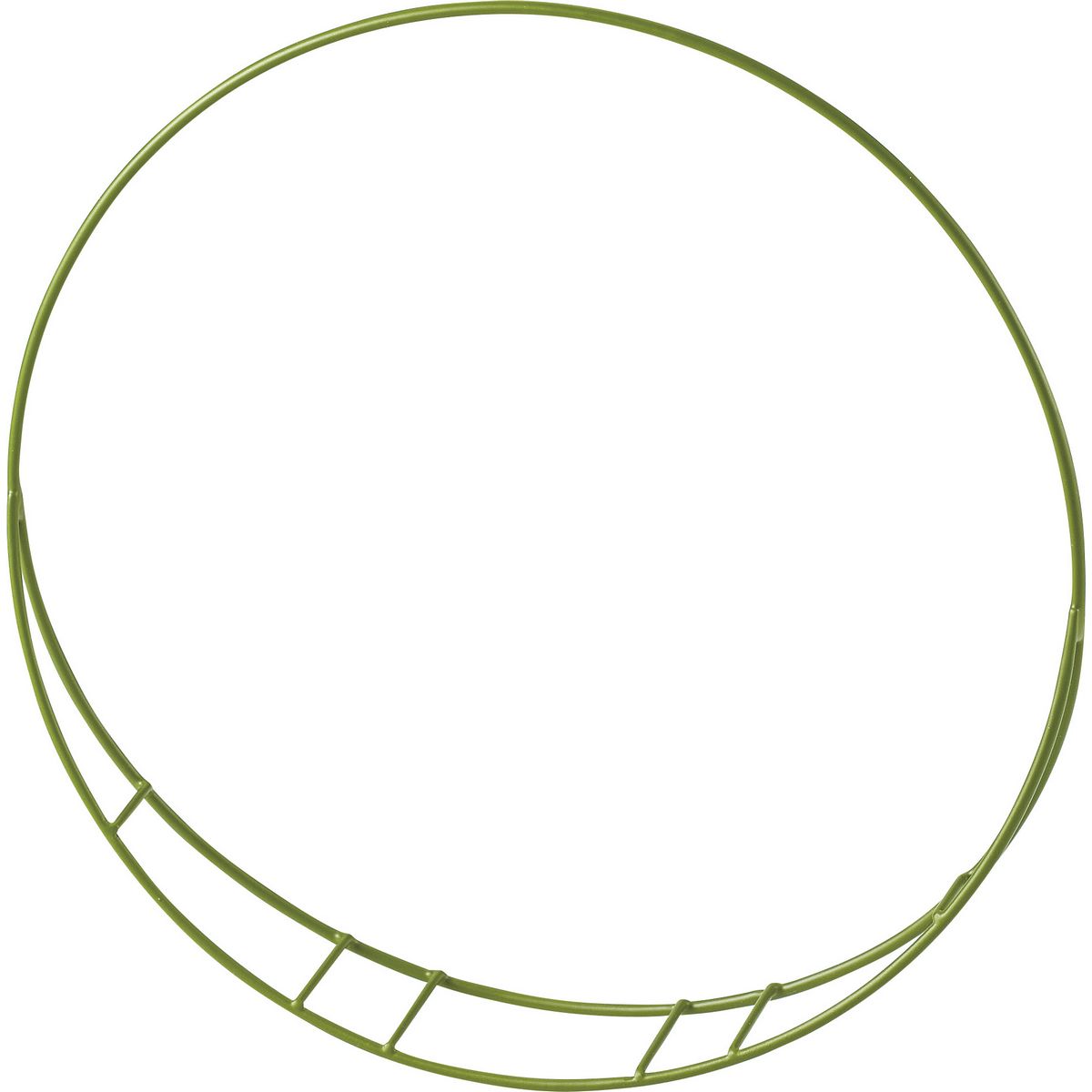 松村工芸/フープブーケベース25 グリーン /120-5524-2【01】 花資材・フローリスト道具 フラワーワイヤ..