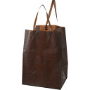 松村工芸/デリバッグモア トールL ブラウン/20マイ/162-3646-9【01】 ラッピング用品 、梱包資材 ラッピング袋・プレゼント袋 アレンジバッグ