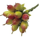 【造花】E6707 ヒペリカム グリーン/157-6707-11【01】 造花(アーティフィシャルフラワー) 造花実物、フェイクフルーツ ヒペリカム