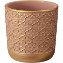 松村工芸/リージュポットL MC−2402テラコッタ/155-2402-96【01】 花器、リース 花器・花瓶 陶器花器