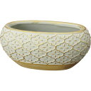 松村工芸/リージュオーバル MC−2403ミストグリーン/155-2403-52【01】 花器、リース 花器・花瓶 陶器花器