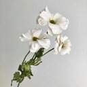 【造花】アスカ/ラナンキュラス×3 クリームホワイト/A-35063-11【01】 造花(アーティフィシャルフラワー) 造花 花材「ら行」 ラナンキュラス