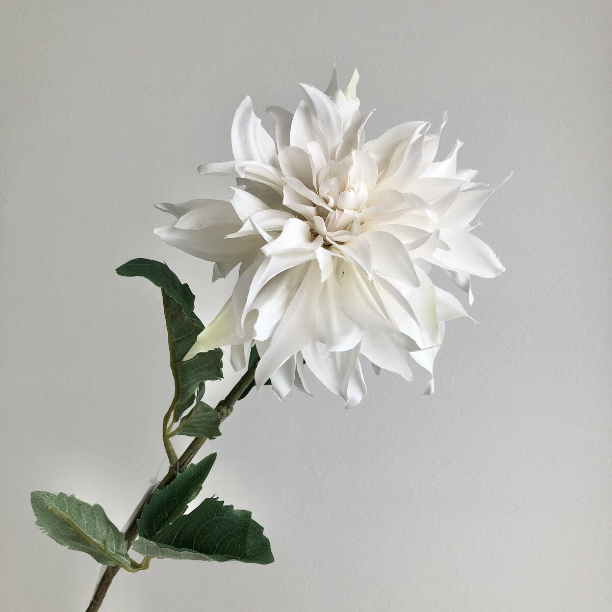 【造花】アスカ/ダリア クリームホワイト/A-35094-11【01】 造花（アーティフィシャルフラワー） 造花 花材「た行」 ダリア